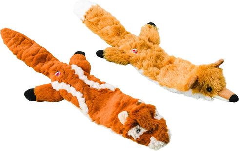 SPOT Skinneeez Extreme Quilted Chipmunk Dog Toy - Durable, Stuffing Free, 4 Layers, 2 Squeakers, 23in for Medium and