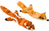 SPOT Skinneeez Extreme Quilted Chipmunk Dog Toy - Durable, Stuffing Free, 4 Layers, 2 Squeakers, 23in for Medium and