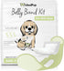 WICKEDPUP Male Dog Belly Band Kit, 50 Diaper Pads & 1 Reusable