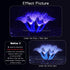Soft Silica Gel Aquarium Decorations, Glow in The Dark Coral Ornaments for Fish Tank Decorations (Blue, Sunflower)