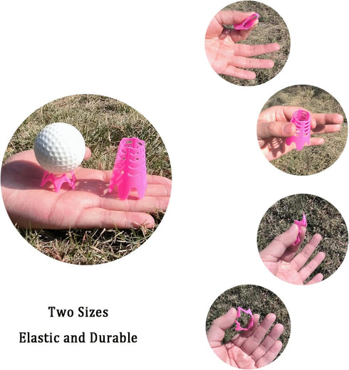 Plastic Golf Tees, Golf Simulator Tees for Home, Outdoor Indoor Golf Tees Simulator Practice Training, Golf Mat Tees