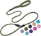 Slip Lead Dog Leash, 6ft - Strong Nylon Rope, Anti-Choking, Anti-Pull for Small Medium Large Dogs (Army Green)