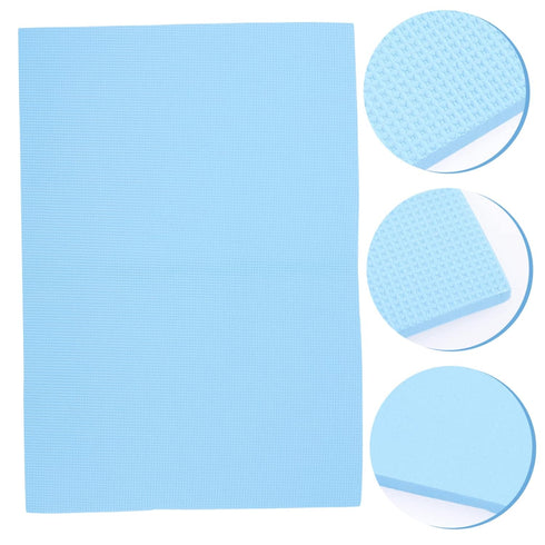 Fish Tank Pad Aquarium Leveling Mat, Black Blue Foam Cushioning Mat for Fish Tank Accessories