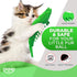 Ronton Catnip Toy - Durable Hard Rubber Cat Dental Care Interactive Toothbrush Chew Toy (2 Pack)