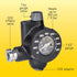 Topeak AirBooster G2 CO2 Inflator and Gauge - One Color, One Size, Black