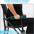 450 LBS Oversized Folding Camping Chair for Adults, Supports Camping Chairs, Heavy Duty Camping Chair with Side