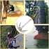 Folding Claw Hook, Multifunctional Stainless Steel Grappling Hook for Outdoor Camping, Hiking, Rock Climbing