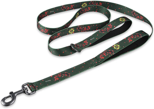 Hyhug Pets Double Padded Handles Leash - 18 inches and 6 Feet Leashes for Medium to Large Dogs