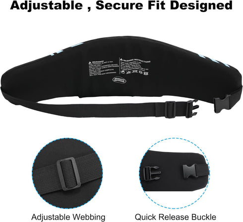 Fitness Deluxe Swim Belt, Flotation Swimming Belt for Adults and Children, Pool Exercise Equipment, Water Aerobic