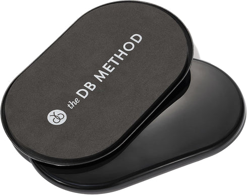 THE DB METHOD DreamDiscs Core Sliders for Work Out - Custom Full Body Ab Floor Gliders for Exercising, Set of 2