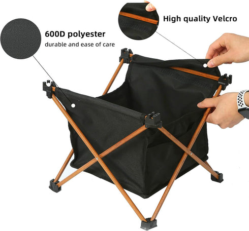 ROCK CLOUD Portable Storage Bag for Camping Table, Ultralight Beach Tables, Size M