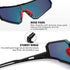 STORYCOAST Polarized Sports Sunglasses for Men and Women, UV400 Protection for Driving, Fishing, Cycling
