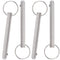 OIIKI 4 Pack Quick Release Pins - 5/16 inch Bimini Top Pin, 2-1/4" Usable Length, 316 Stainless Steel Marine Hardware