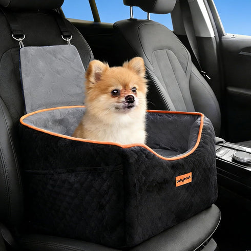 Dog Booster Car Seat for Small & Medium Dogs Up to 35lbs,