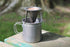 Backpackers T-474 Vargo Titanium Travel Coffee Filter | Compact Solo Pour Over Coffee Maker that Fits on Mugs |