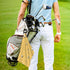 Honeycomb Bees Golf Towels - Cleaning Cloth for Golf Bag, Tennis Towel with Carabiner Clip, 24"x16"