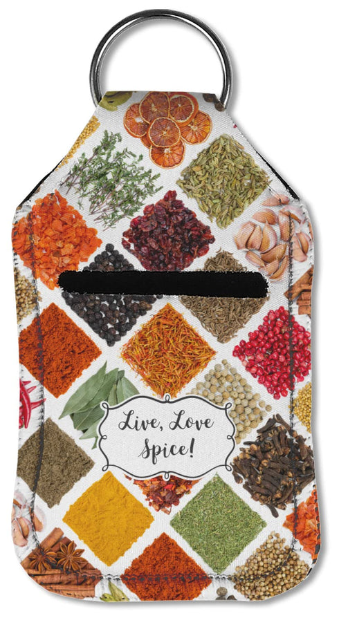 Custom Small Spices Hand Sanitizer & Keychain Holder