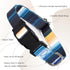 Adjustable Dog Collars for Large Dogs, Cute Blue Stripes Design for Boys, Soft Pet Collar for XS Small Medium Large