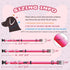 Martingale Dog Collar, Pink Light-Reflective Polyester for Whippets, Greyhounds, No-Pull Adjustable Collars - M Pink