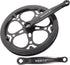 Single Crankset Square Taper Crankset - 1 Set Bike Crankset Chainwheel for Road Mountain Bicycle Accessories (No Screws)