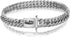 BAOBOTE Gold Chain Dog Collar with Secure Snap Buckle, 19MM Cuban Link Chew Proof Heavy Duty for Medium Large Dogs