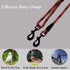 Long Dog Leash 16FT/30FT/50FT Recall Training Rope, Heavy Duty Lead for Large, Medium, Small Dogs Playing or Camping