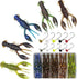 Ned Rig Kit with Finesse Baits, Soft Plastic Worms Fishing Lure for Bass Stick Swimbait Minnow Crawfish