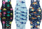 CuteBone Washable Dog Diapers for Male Dogs, Reusable Belly Band, 3pcs a Pack, KDM05XS