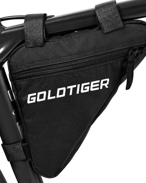 Ultra-Lightweight Triangle Bike Frame Bag, Spacious Easy-Access Saddle Pouch for Cycling Essentials, Secure & Durable
