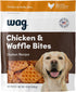 Amazon Brand - Wag Dog Treats, Chicken and Waffle Bites, 12 oz
