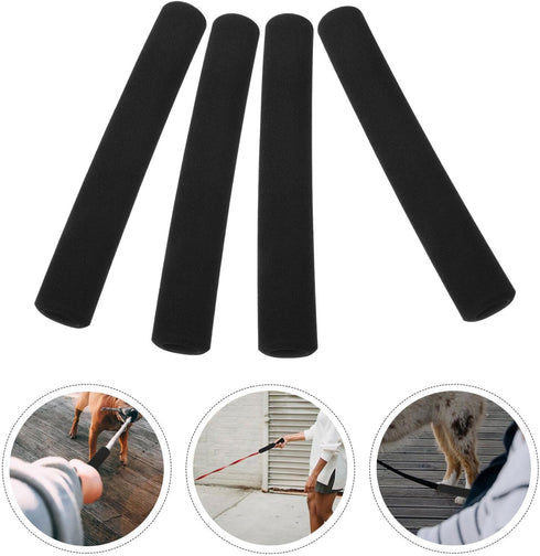Dog Leash Grip Handle Sleeve Wrap, 4pcs Foam Tubing Cover for Pet Leash Protection Pads