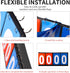 Scoreboard Score Keeper Flipper for Basketball, Tennis Sports