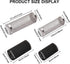 2 Pcs 12mm/16mm Stainless Steel Aquarium Filter Intake Guard Mesh Cover,Fish Tank Filter Guard with 2PCS Filter Sponge for Breeding Fish Shrimp Tank