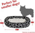 Majestic Pet Fusion Black Sherpa Bagel Bed, 24"