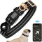 Auroth Airtag Dog Collar, Adjustable, Heavy Duty D Ring, Tangle Free, for Medium Large Dogs