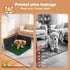 Dog Pee Pad Holder with High Walls, Portable Dog Litter Box for Inside Potty, Splash-Proof Pee Shield Pad Holder Tray