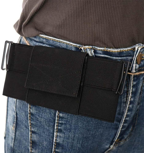 Slim Running Phone Belt Bag for Hiking Climbing, Waist Pack Pouch Holder for Outdoor Men Women (17.5cm)