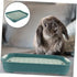 Square Litter Box for Rabbits - Large Bunny Potty Training Tray