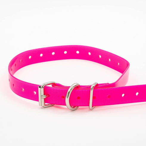 Replacement ¾” Collar Strap Bands - Double Buckle Loop for All Brands of Pet Shock Bark Collars and Fences
