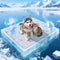 Dog Cooling Mat, Cooling Mat for Dogs, Breathable Dog Bed with Non-Slip
