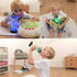 5-7 8-12 3D 14 OZ Lightzz Dinosaur Water Bottle, Dinosaur Toys for Boys with Glowing Light, Christmas Gifts White