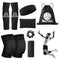 Volleyball Knee Pads & Arm Sleeves - UMACWIN Volleyball Accessories Set with Knee Pads, Arm Pads, Sweatband, Scrunchie,