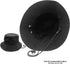 woogwin Waterproof Bucket Rain Hat with Chin Strap Quick Dry Packable Boonie Sun Hat UV Protection