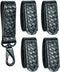 TAFTACFR Duty Belt Keeper Set of 4 with Double Snaps + 1 Keeper with Strong Metal Key Clip