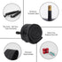 RUTU 24 inch Bike Tube 24x2.125/2.40 AV32mm Schrader Valve, Compatible with 24x2.10 24x2.125 24x2.20 24x2.30 24x2.40, 2