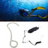 KieTeiiK BIBABLYKE Stainless Steel Scubas Diving Hook, Heavy Duty Single Reef Hook for Drift Diving Safety Equipment