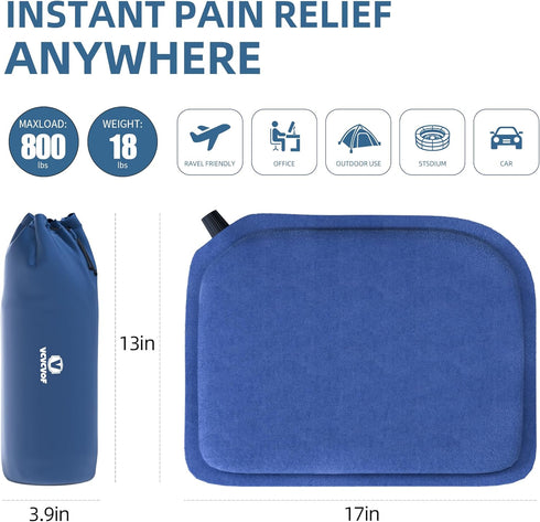 Stadium Bleacher Seat with Foam-Backed Support Extra-Wide Bleacher Chair with High-Density Padded CushionPortable