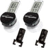 REPTI ZOO 2 Pack Reptile Terrarium Thermometer Hygrometer, Digital Display with Suction Cup for Pet Rearing Box