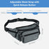 ProCase Fanny Pack Waist Packs for Men Women, Hip Pack for Travel Hiking Running Outdoor Sports - Grey