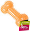 Gnawsome 6.5” Spiky Squeaker Bone Dog Toy, Medium, Durable for Heavy Chewers, 100% BPA-Free